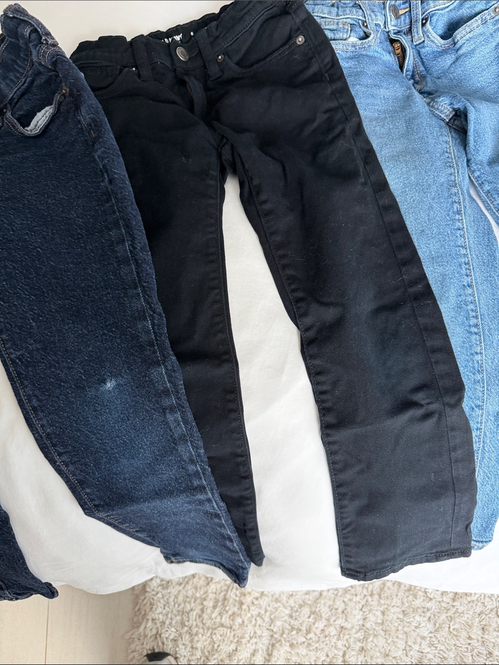 Old Navy Black Kids Jeans - Straight Leg